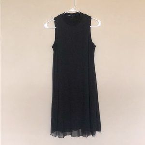Sleeveless black dress
